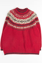Vintage Fair Isle Sweater 386