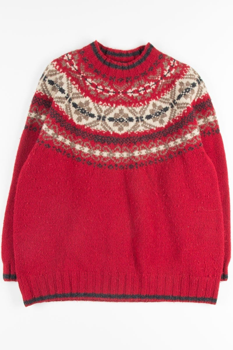 Vintage Fair Isle Sweater 386