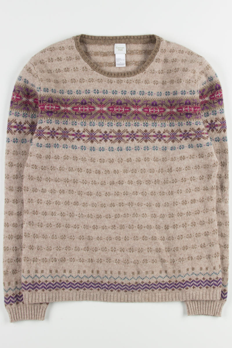 Vintage Fair Isle Sweater 437