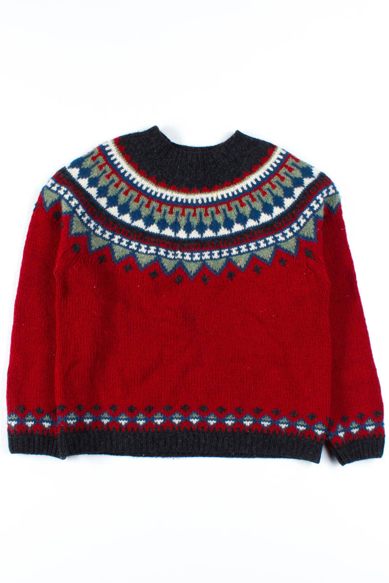 Vintage Fair Isle Sweater 455