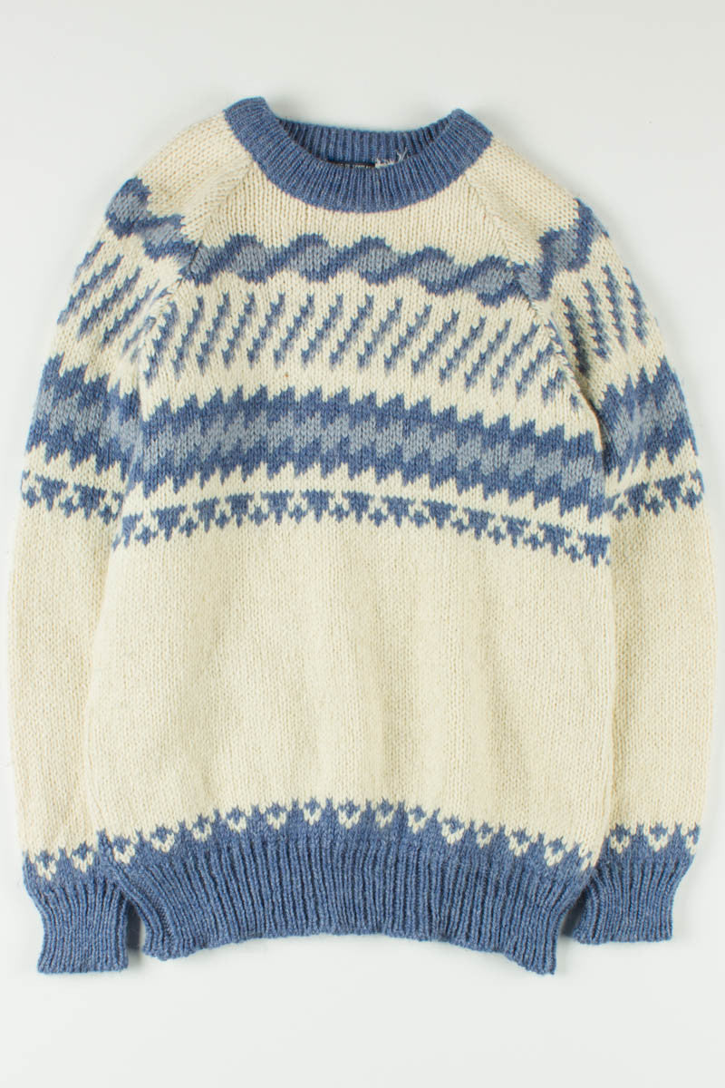 Vintage Fair Isle Sweater 52