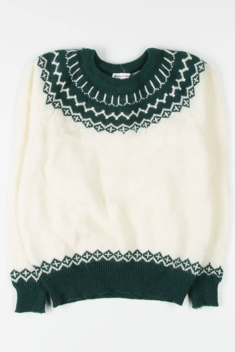 Vintage Fair Isle Sweater 552