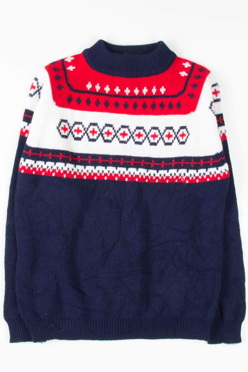 Vintage Fair Isle Sweater 558