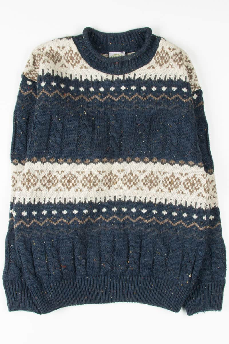 Vintage Fair Isle Sweater 562