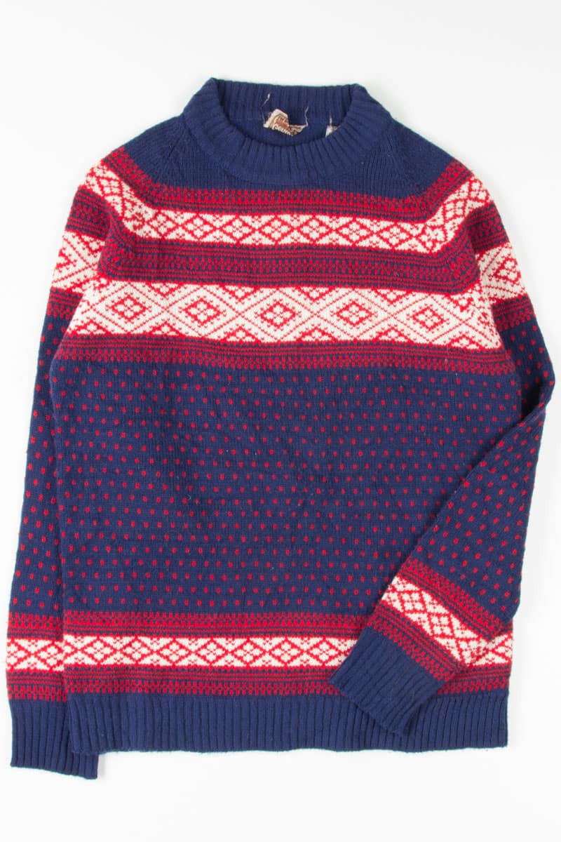 Vintage Fair Isle Sweater 563