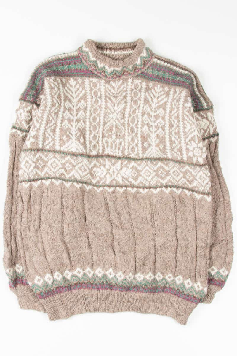 Vintage Fair Isle Sweater 587