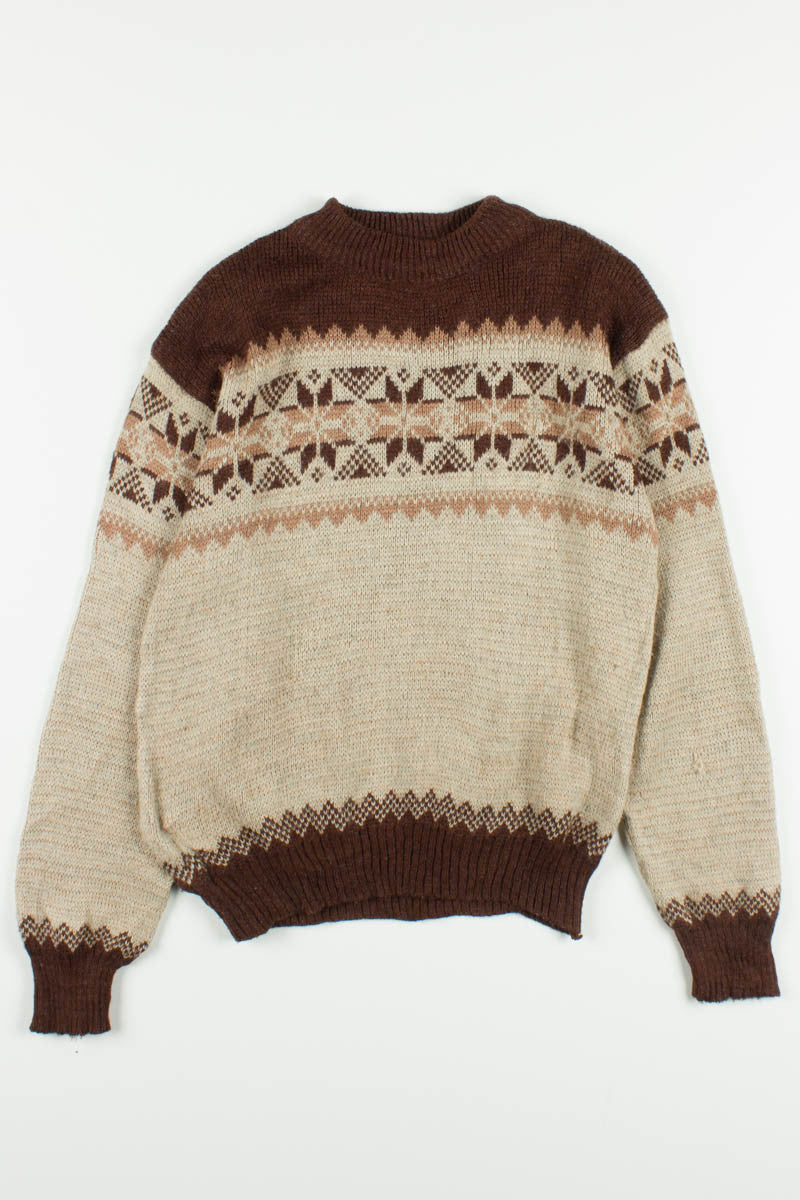 Vintage Fair Isle Sweater 70