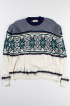 Vintage Fair Isle Sweater 9