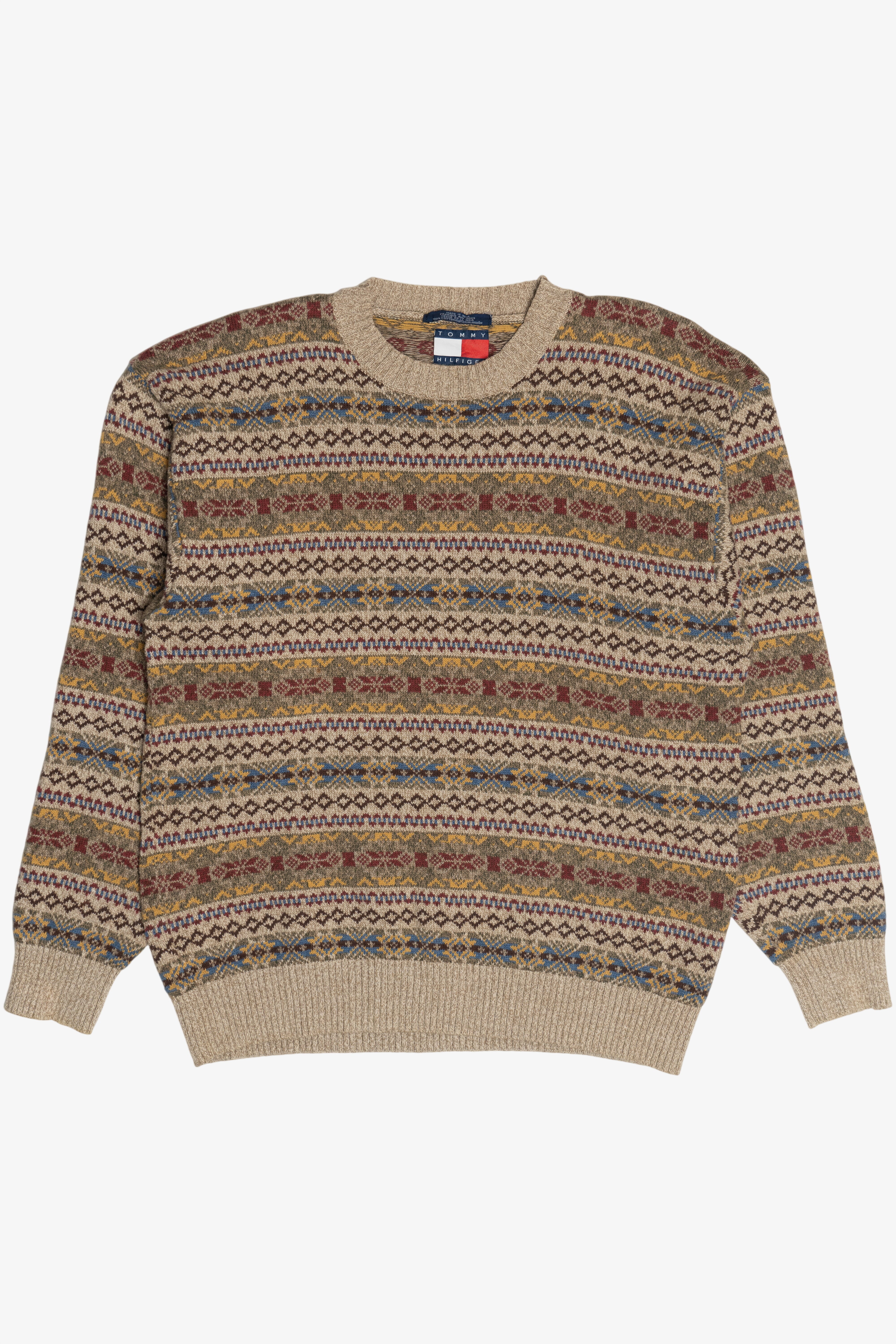 Vintage Tommy Hilfiger Fair Isle Sweater (1990s)