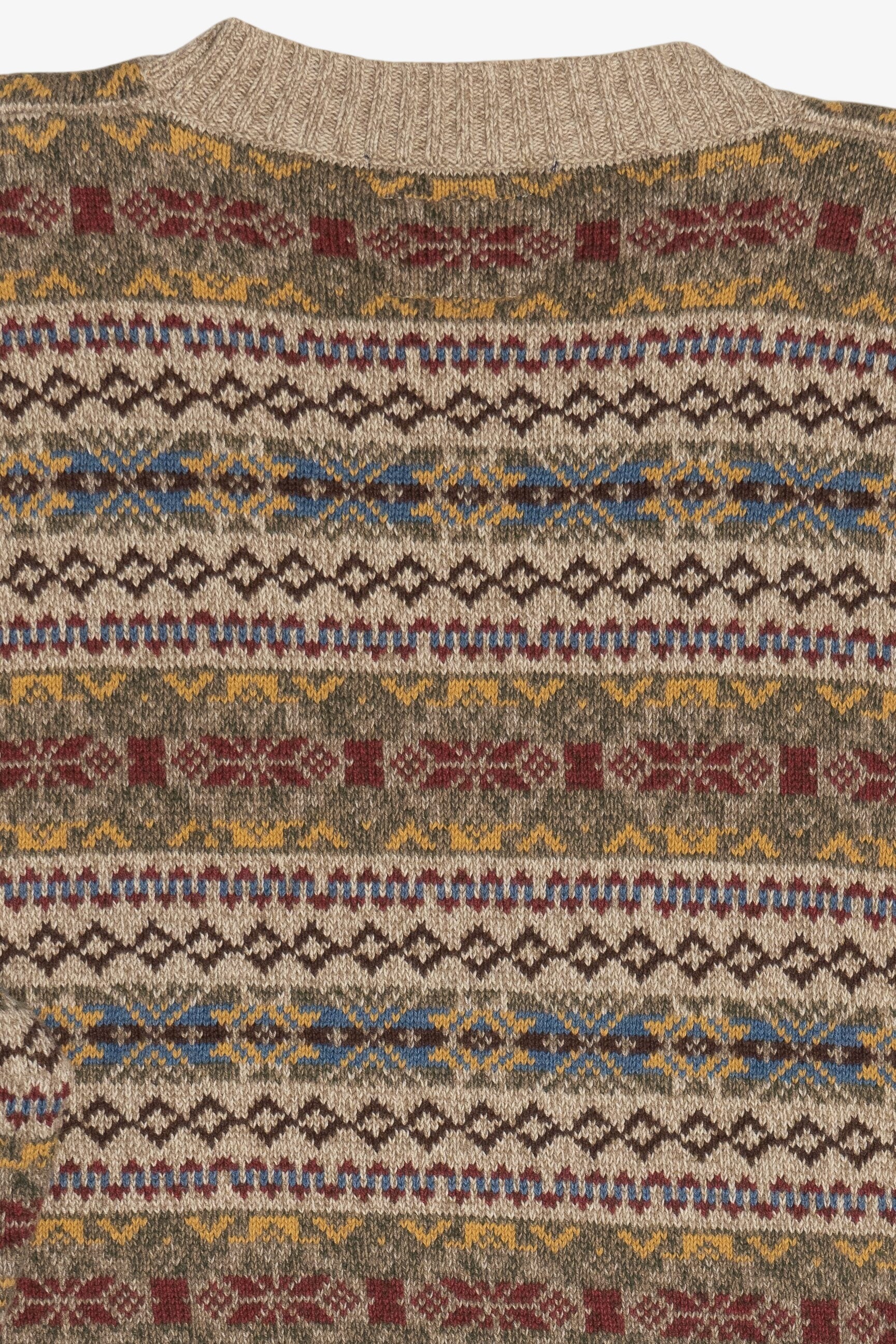 Vintage Tommy Hilfiger Fair Isle Sweater (1990s)