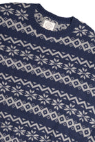 Dark Blue Fair Isle Sweater 1003