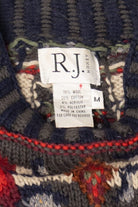 Vintage R.J. Honey Red Roses Floral Sweater (1990s)