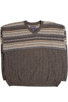 Roundtree &amp; Yorke Fair Isle Sweater 1020