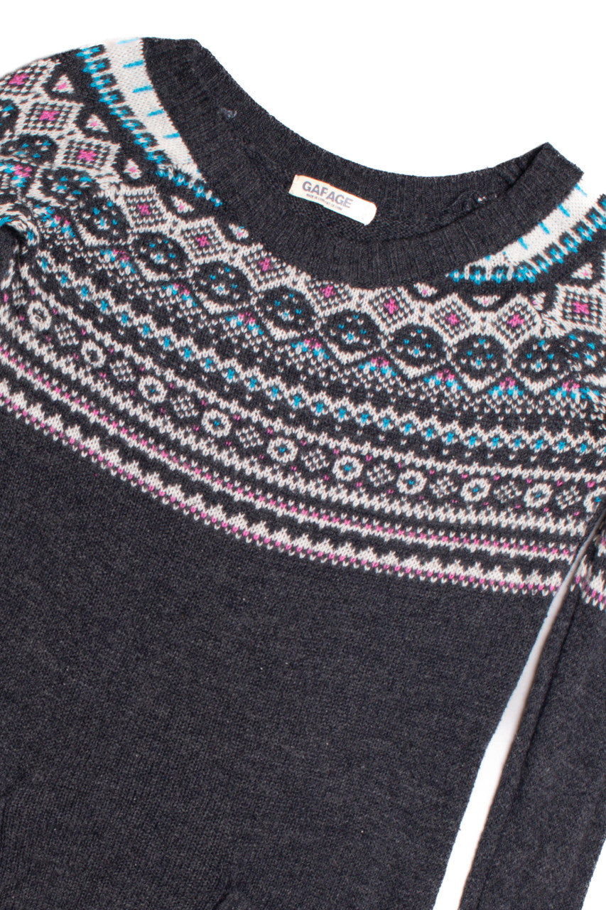 Garage Fair Isle Sweater 1029