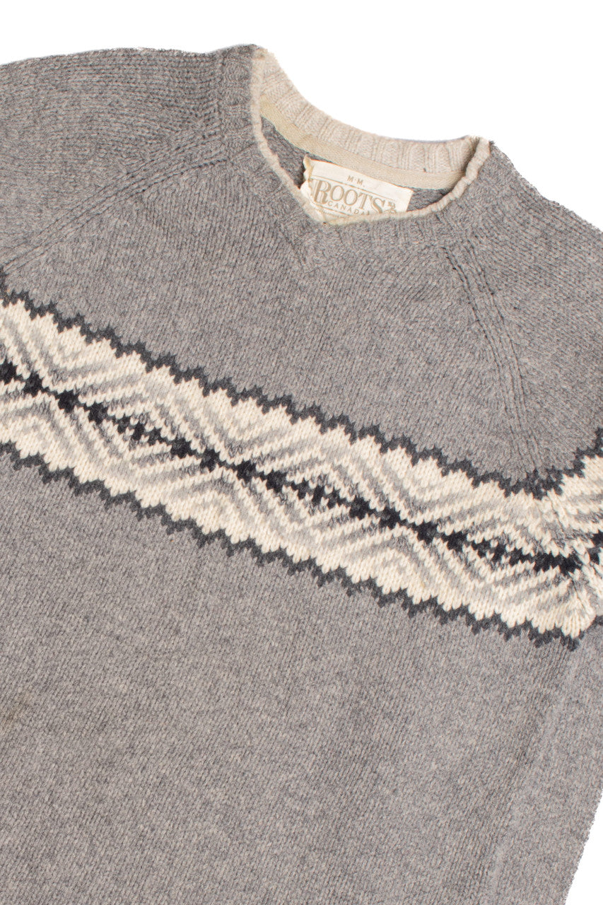 Roots Canada Fair Isle Sweater 1038