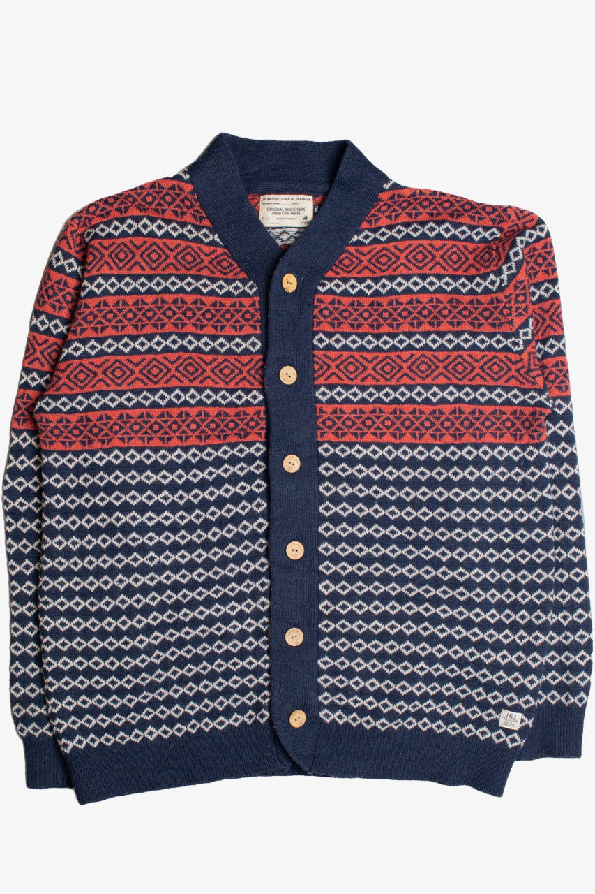 Jack &amp; Jones Fair Isle Cardigan 1042