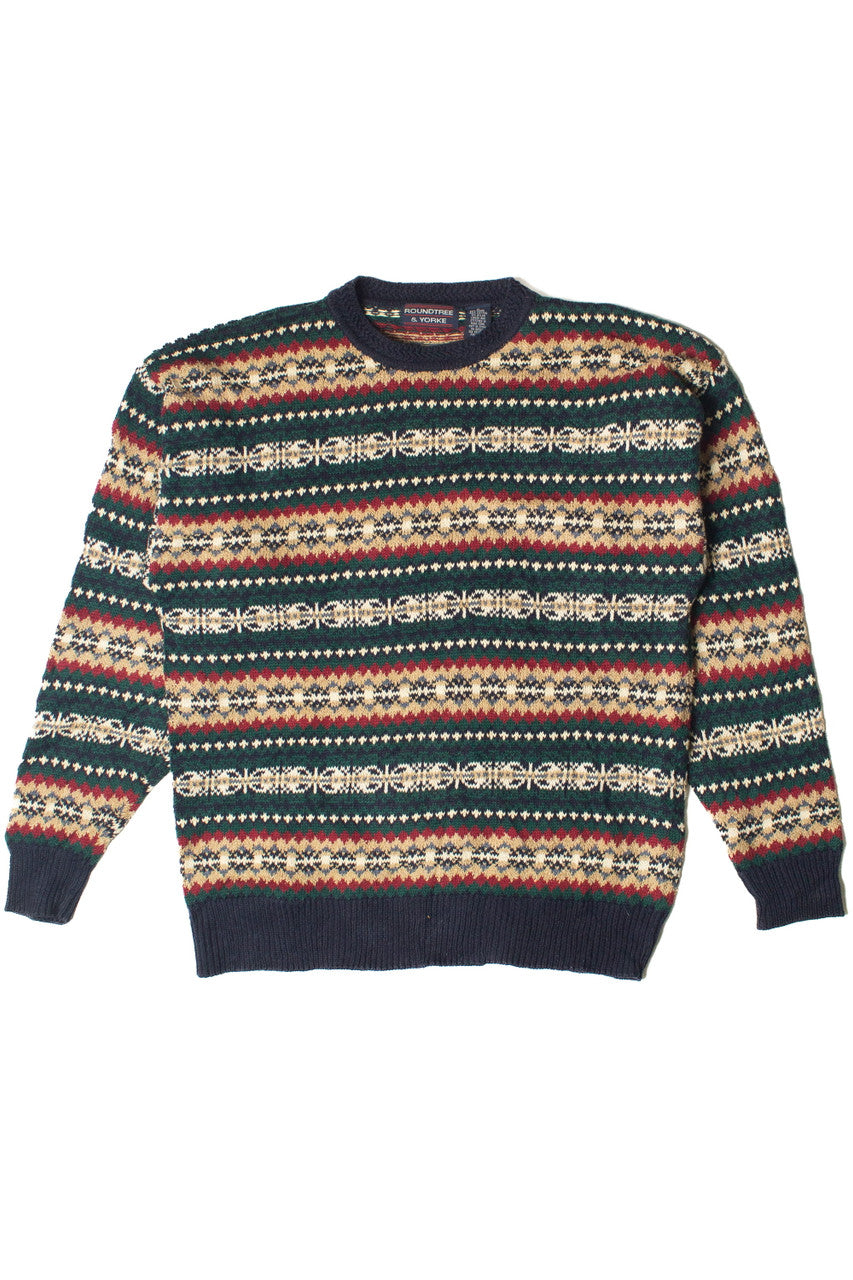 Vintage Roundtree & Yorke Fair Isle Sweater