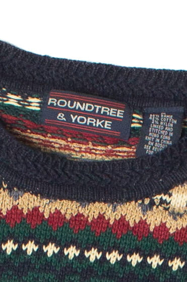 Vintage Roundtree & Yorke Fair Isle Sweater