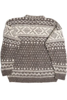 Yeti Wooden Button Fair Isle Sweater