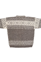 Yeti Wooden Button Fair Isle Sweater
