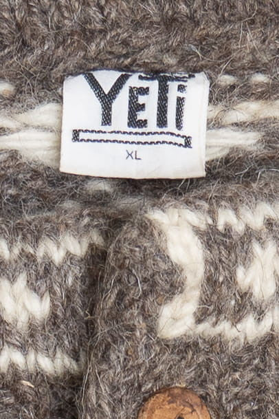 Yeti Wooden Button Fair Isle Sweater