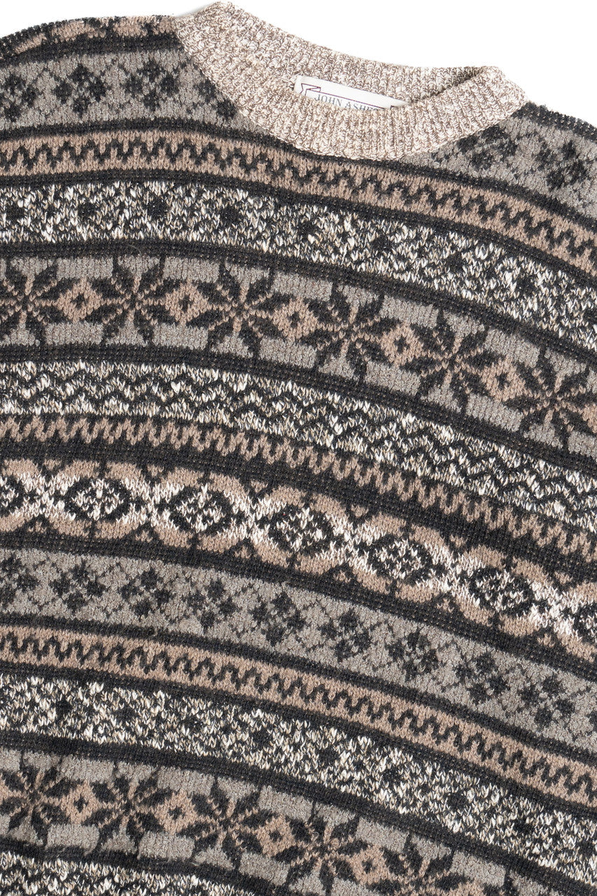 Vintage John Ashford Fair Isle Sweater 1078