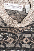 Vintage John Ashford Fair Isle Sweater 1078