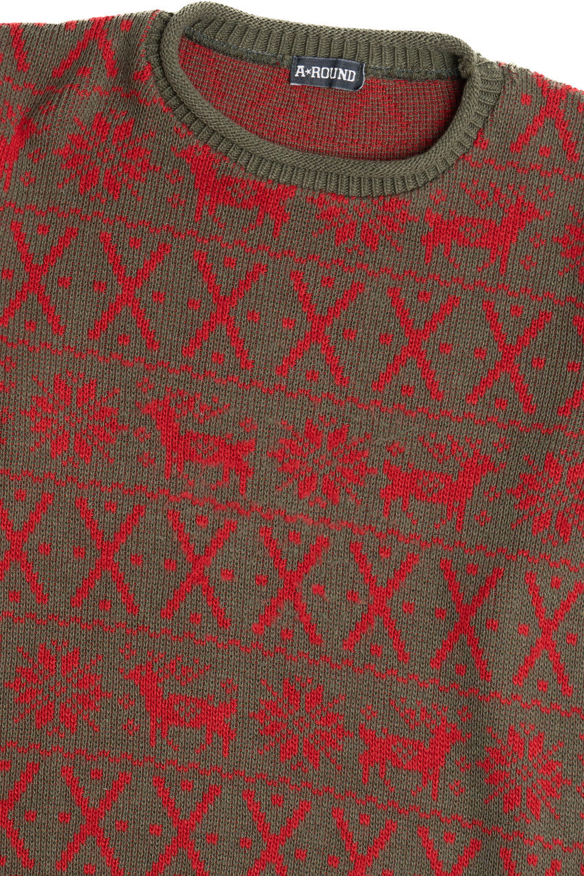 Vintage John Ashford Fair Isle Sweater 1078