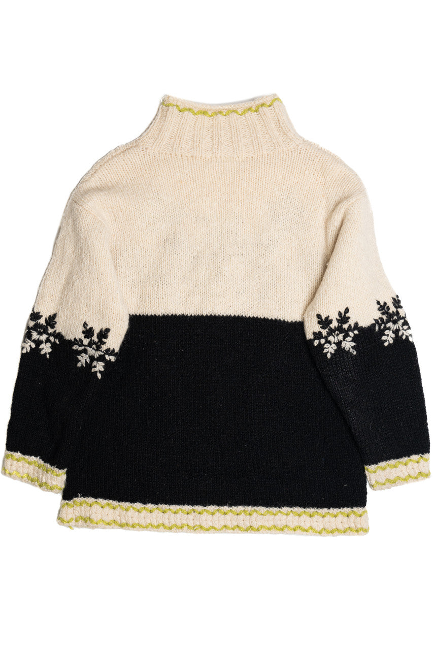 Vintage Snowflake Jennifer Reed Fair Isle Sweater