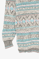Vintage Cristina Pastel Fair Isle Sweater (1980s)