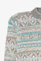 Vintage Cristina Pastel Fair Isle Sweater (1980s)