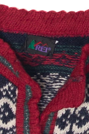Vintage REI Fair Isle Sweater (1980s)