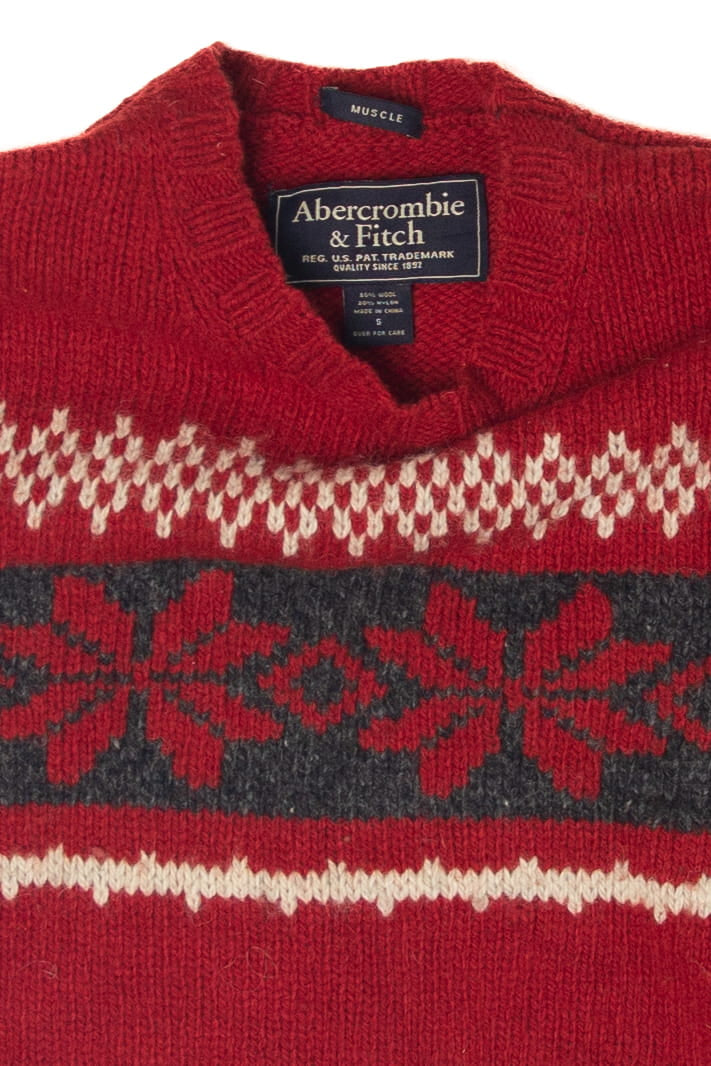 Vintage Abercrombie & Fitch Fair Isle Sweater (2000s)