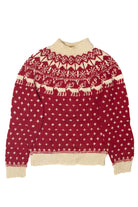 Vintage Reindeer Fair Isle Sweater (1980s)