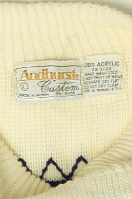 Vintage Andhurst Fair Isle Sweater (1980s)