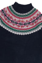 Brooks Brothers Dark Navy Fair Isle Sweater (2010s)
