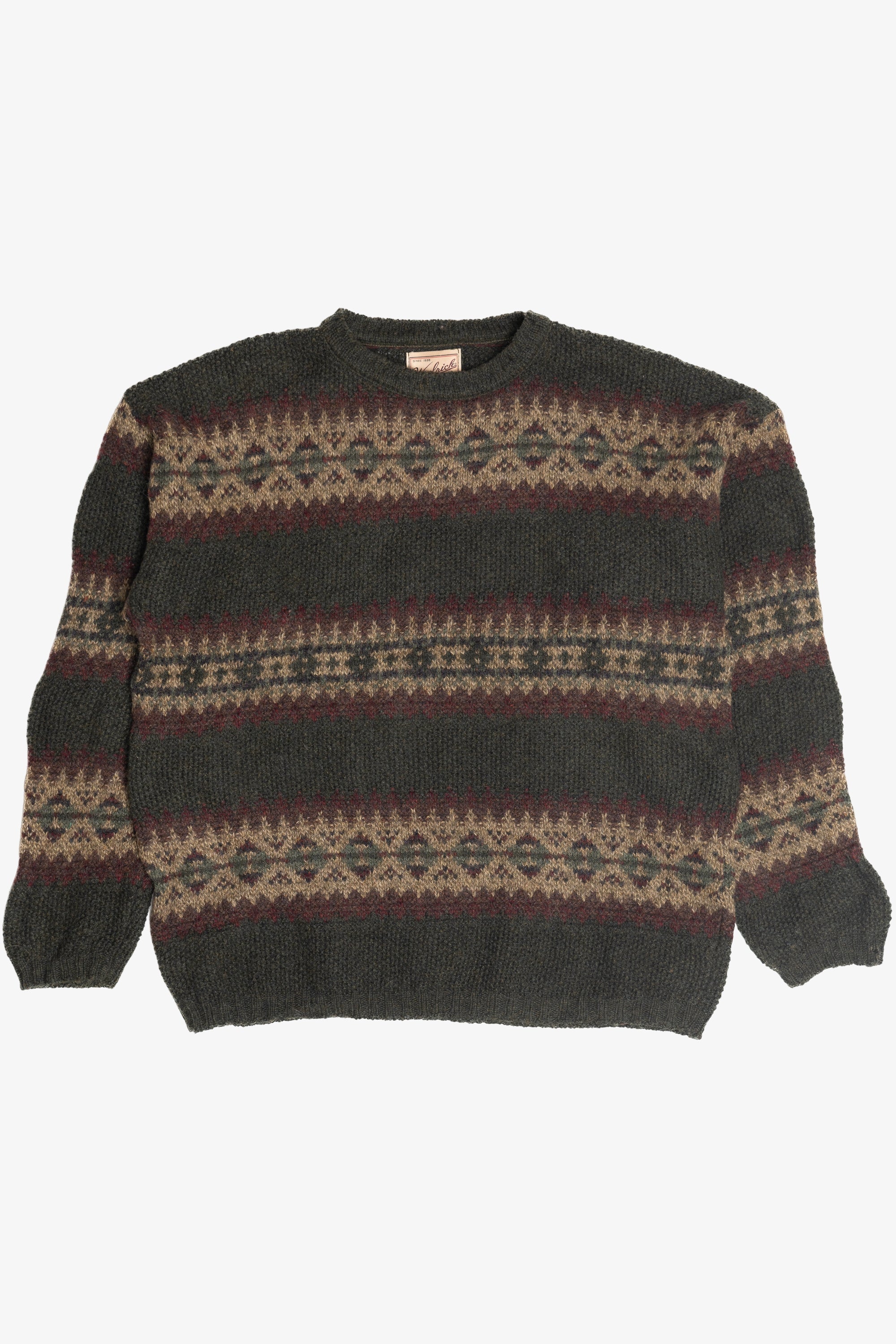 Vintage Woolrich Fair Isle Wool Sweater (2000s)