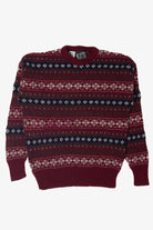 Vintage Eskimo Knitwear Fair Isle Sweater (1990s)