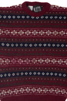 Vintage Eskimo Knitwear Fair Isle Sweater (1990s)