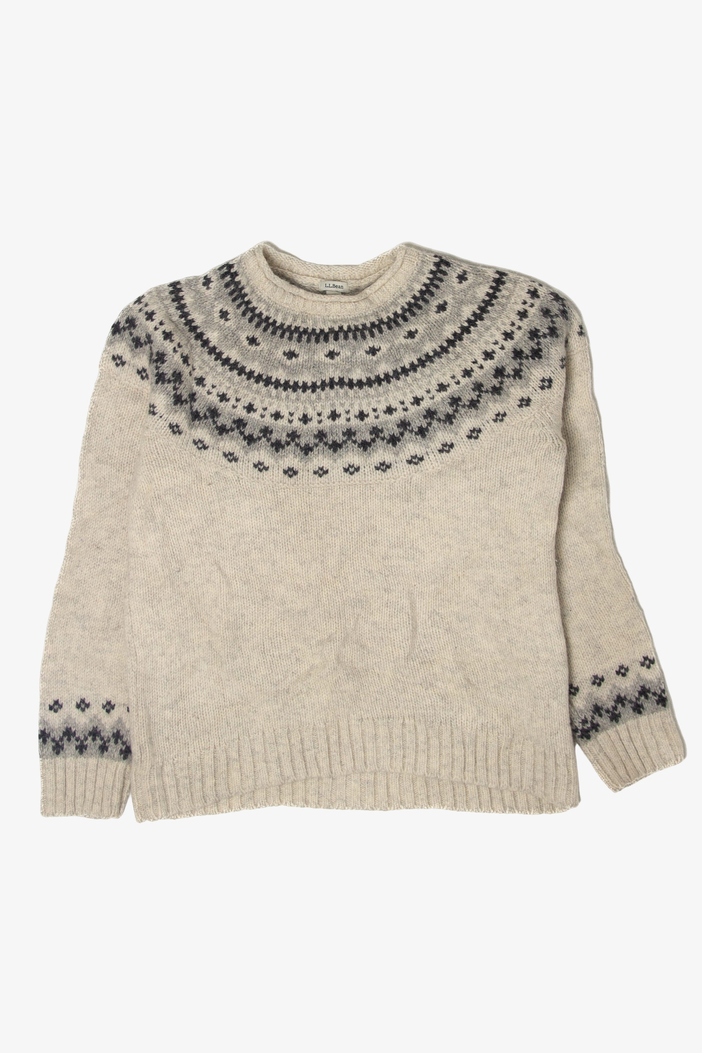 L.L. Bean Fair Isle Sweater (2000s)