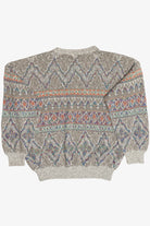 Vintage Pastel Fair Isle Sweater (1980s)