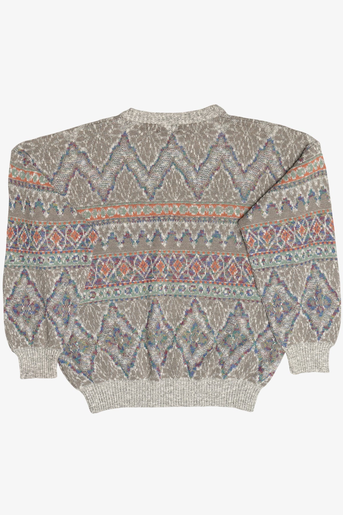 Vintage Pastel Fair Isle Sweater (1980s)