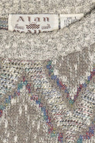 Vintage Pastel Fair Isle Sweater (1980s)