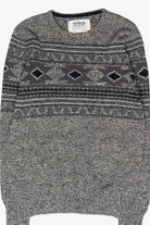 Urban Pipeline Gray Vintage Fair Isle Sweater (2000s)