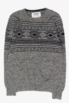 Urban Pipeline Gray Vintage Fair Isle Sweater (2000s)