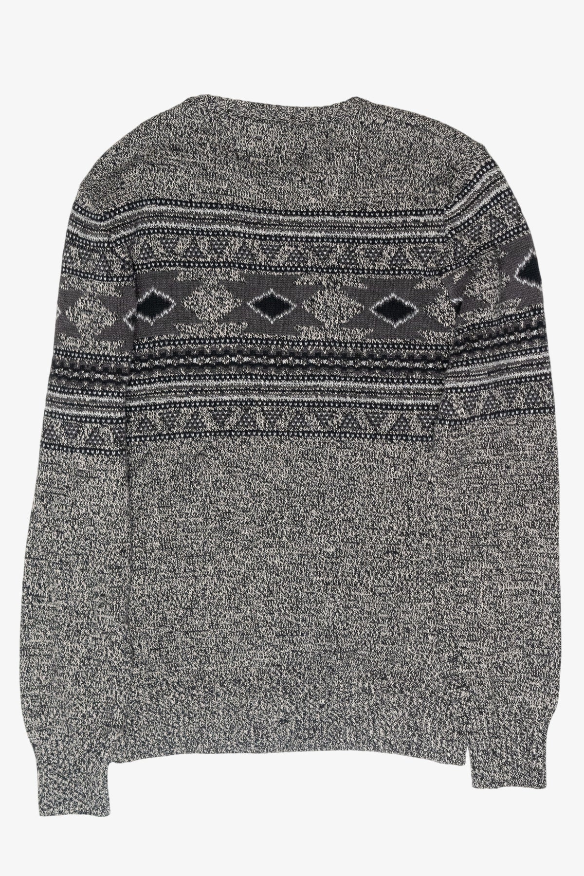 Urban Pipeline Gray Vintage Fair Isle Sweater (2000s)