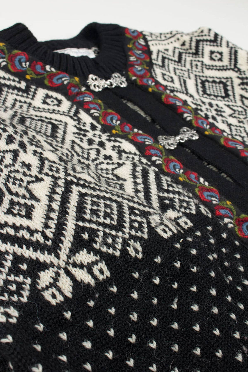 Vintage Nordic Tradition Fair Isle Cardigan