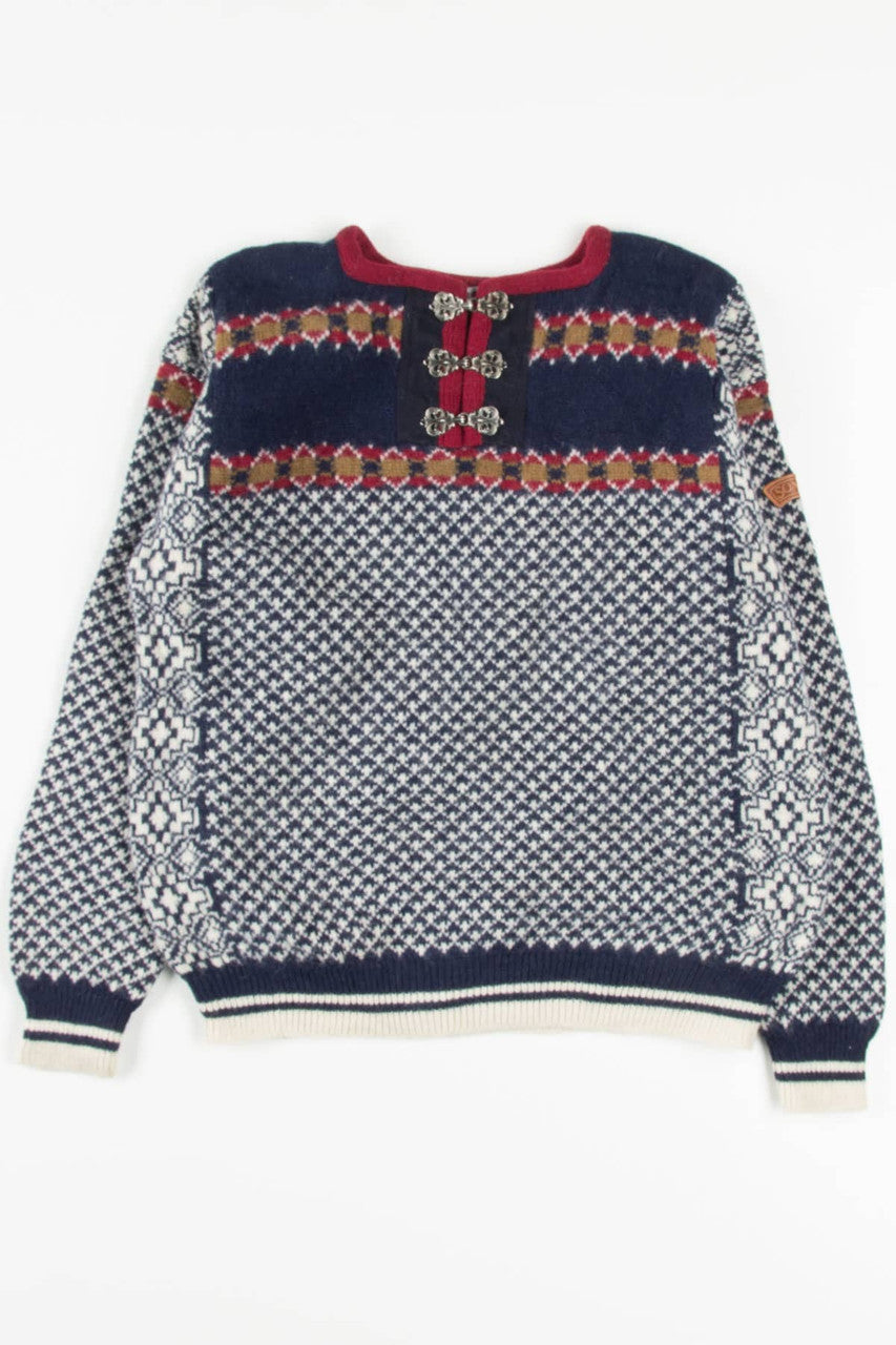 Vintage Fair Isle Sweater 708