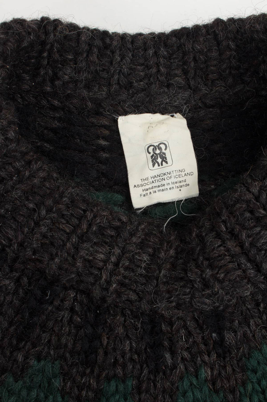 Vintage Icelandic Fair Isle Sweater 709