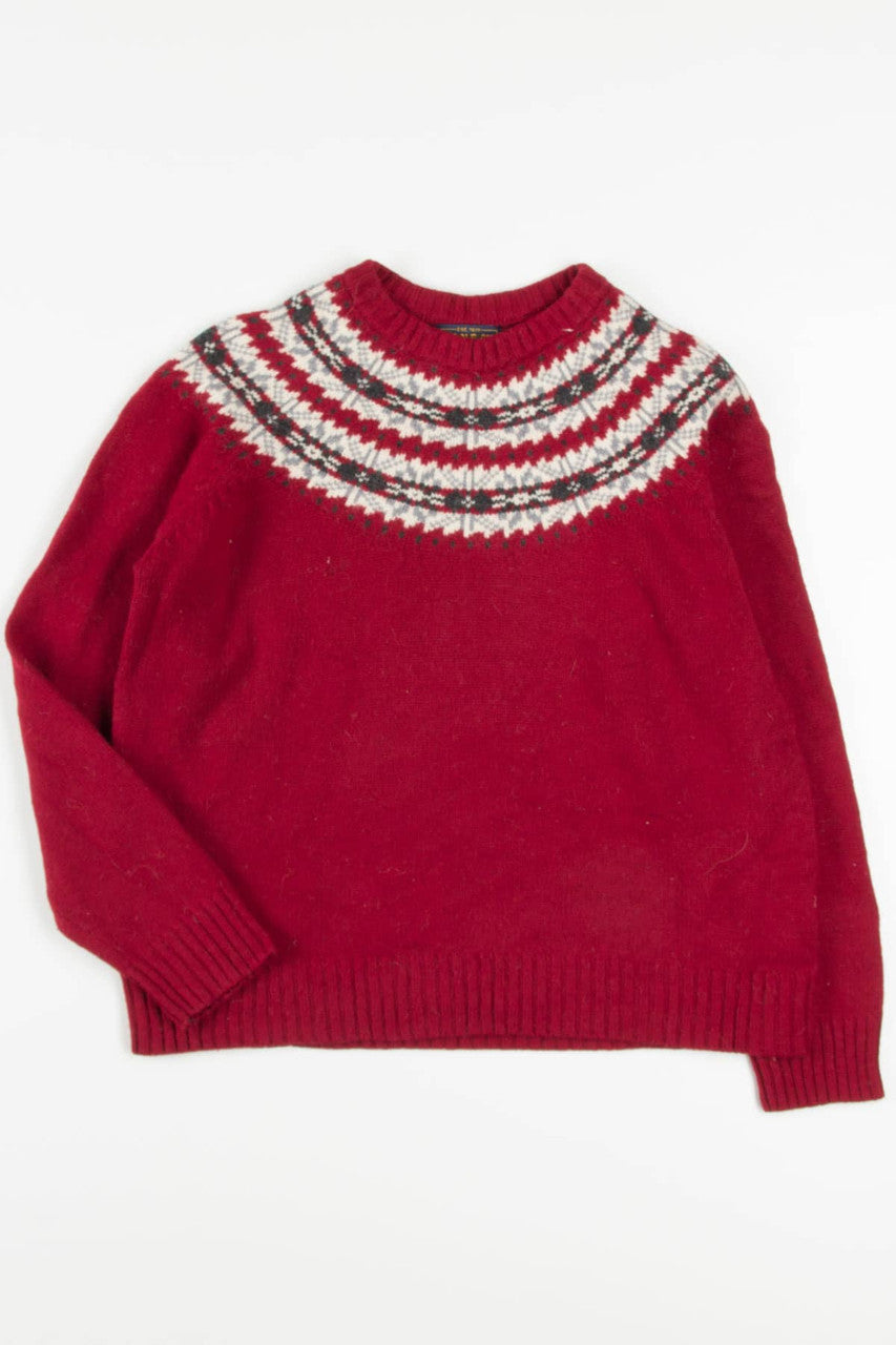 Vintage Woolrich Fair Isle Sweater 712